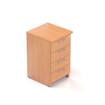 Kontejner Visio 50 x 47 cm - 4 zásuvky, buk