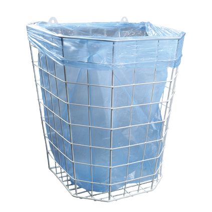 Koš drátěný závěsný 22 l, bílá