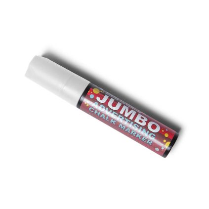 Křídový popisovač 15 mm, bílá