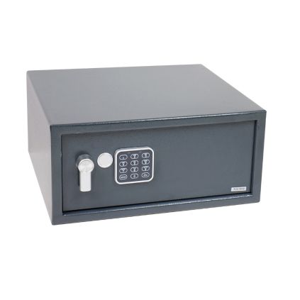 Nábytkový sejf RS 20, elektronický zámek, šedá