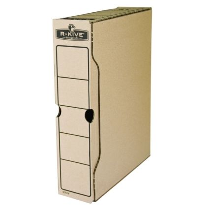 Archivační box Fellowes R-Kive A4 80 mm, 10 ks, hnědá