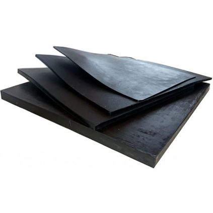 Podlahová EPDM guma 50 x 50 x 7 cm, černá