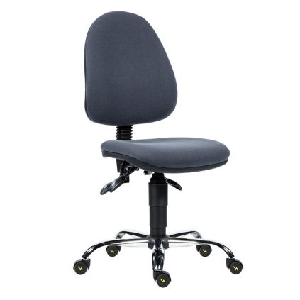 Pracovní židle Panther Antistatic bez područek, šedá