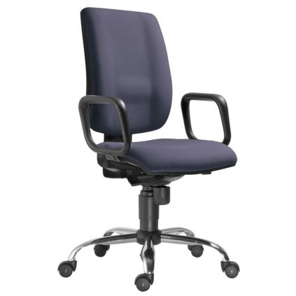 Pracovní židle Sync Antistatic s područkami, šedá