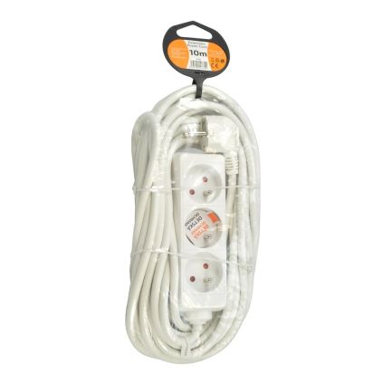 Prodlužovací kabel 3Z - 10m, bílá