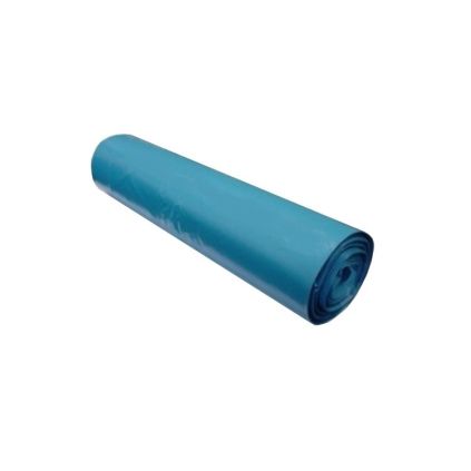 Pytle na odpad z LDPE 120 l – 40 µm 25 ks, modrá