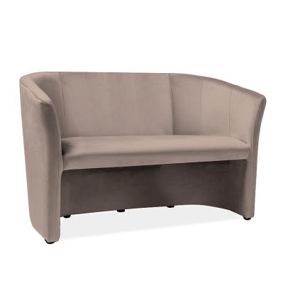 Pohovka Cuba Velvet, dvojsedák, béžová (výprodej)