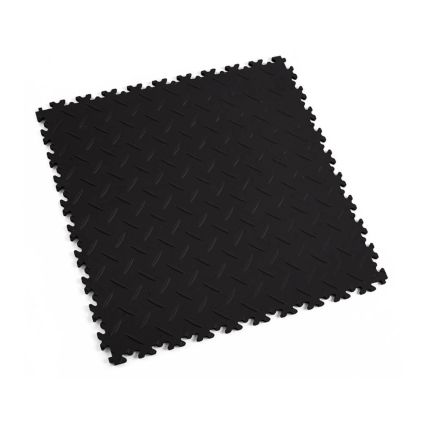 Dlažba Fortelock Industry ECO, vzor diamant, černá