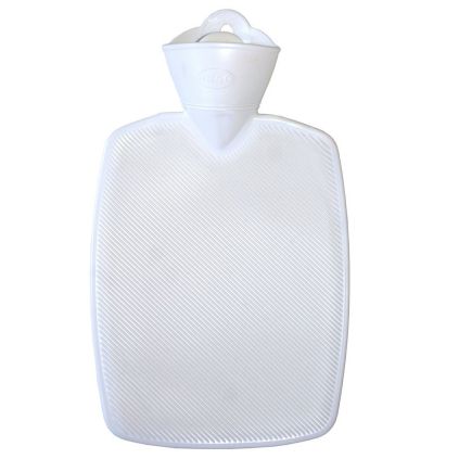 Termofor Hugo Frosch Classic, bez obalu, 1,8 l, bílá