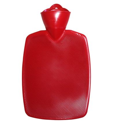 Termofor Hugo Frosch Classic, bez obalu, 1,8 l, červená