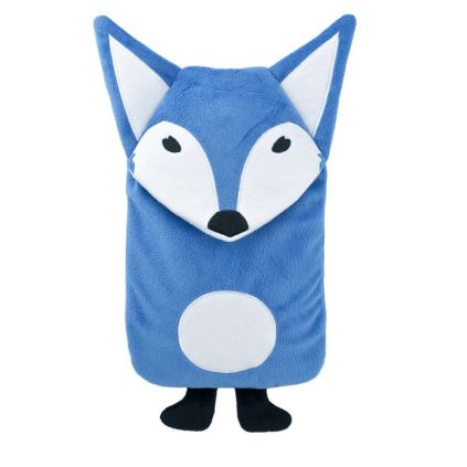 Termofor Hugo Frosch Eco Comfort - liška, 0,8 l, modrá