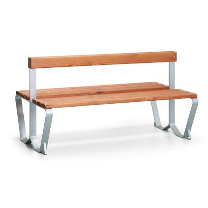 Venkovní lavice Club - 1,5m, teak