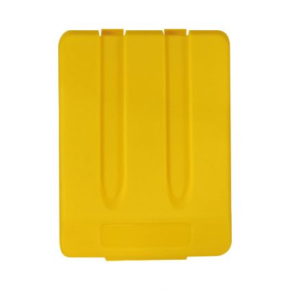 Víko pro koš na tříděný odpad, žlutá