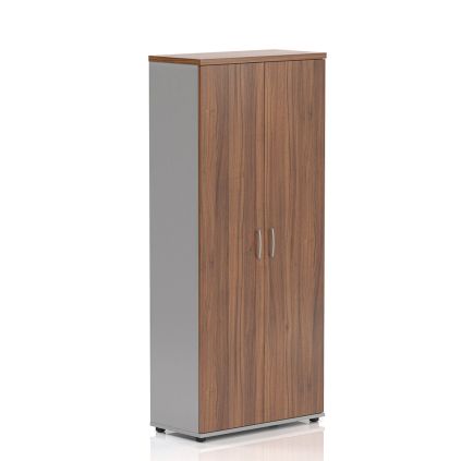 Vysoká skříň Visio LUX 80 x 38,5 x 183,5 cm, ořech
