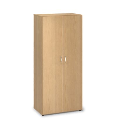 Vysoká šatní skříň ProOffice 80 x 47 x 178 cm, buk