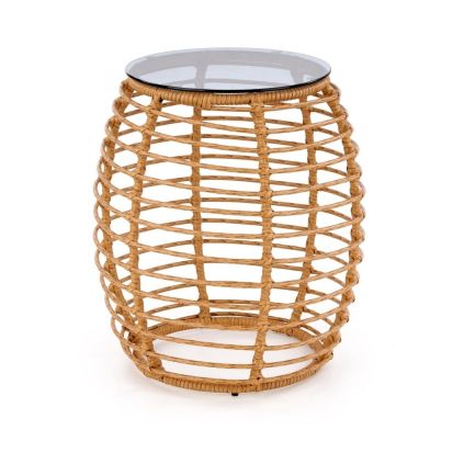 Zahradní stolek Barrel, ratan
