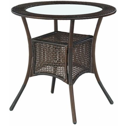 Zahradní stůl Midas, tmavě hnědá