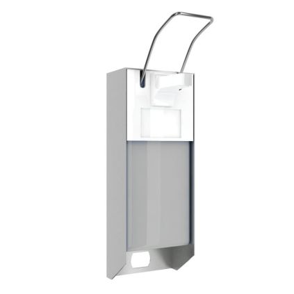 Dávkovač dezinfekčního roztoku, 1000 ml (nerez), bílá