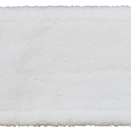 Mop z mikrovlákna s kapsami Economy, 40 cm, bílá