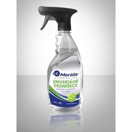 Univerzální dezinfekce ve spreji Merida, 0,5 l, čirá