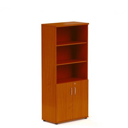 Vysoká skříň Visio 80 x 38,5 x 183,5 cm, třešeň