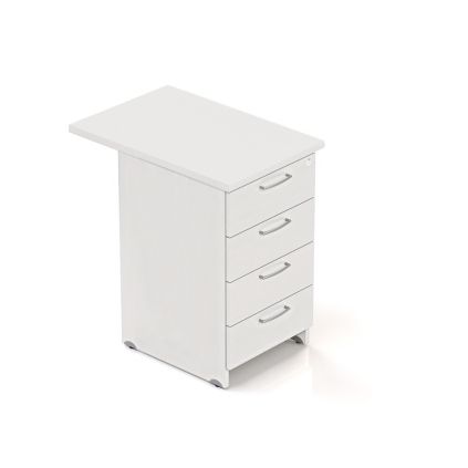 Kontejner Visio 70 x 47 cm - 4 zásuvky, bílá