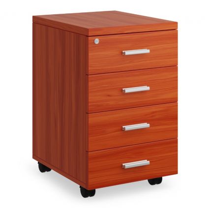 Kontejner SimpleOffice 40 x 48 cm - 4 zásuvky, třešeň