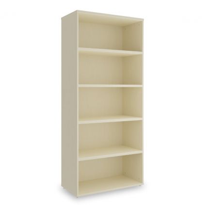Vysoká skříň SimpleOffice 80 x 40 x 180 cm, bříza