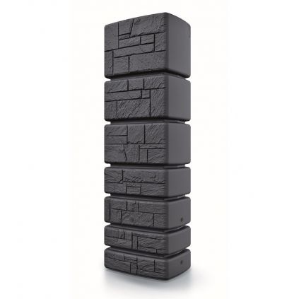 Sud na dešťovou vodu, 57,5 x 38,4 cm, 350 l, antracit