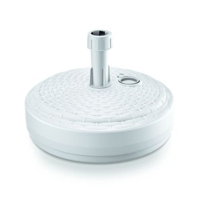 Podstavec pod slunečník II, průměr 39 cm, bílá