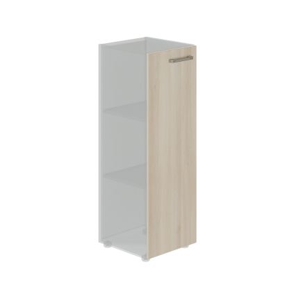 Dveře na skříň TopOffice 39,9 x 40,4 x 119,5 cm, levé, akát světlý