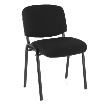 Konferenční židle Viva N, černé nohy, černá