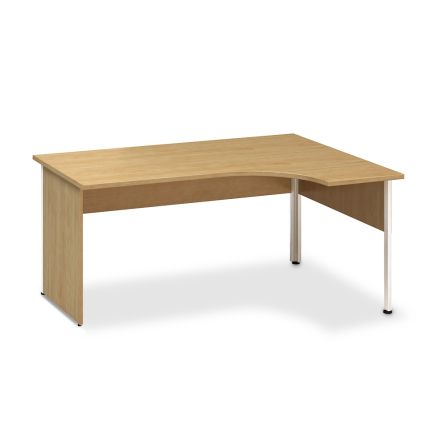 Ergonomický stůl ProOffice A 180 x 120 cm, pravý, divoká hruška