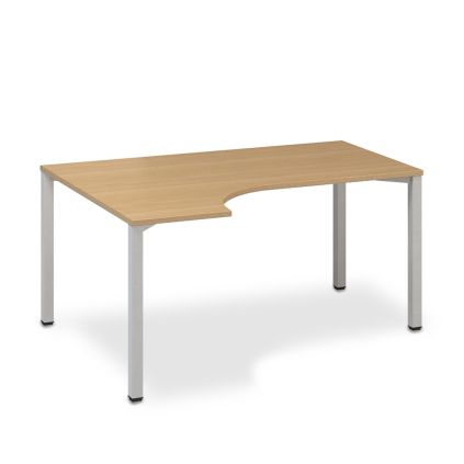Ergonomický stůl ProOffice B 180 x 120 cm, levý, buk