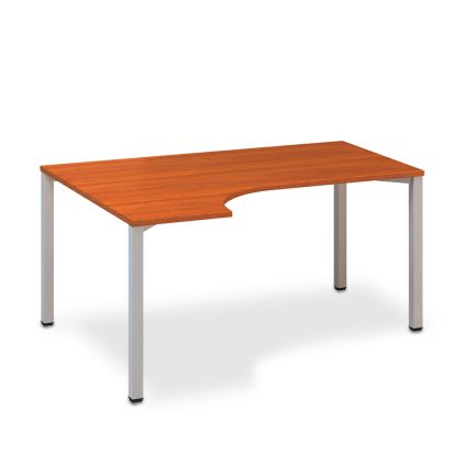 Ergonomický stůl ProOffice B 180 x 120 cm, levý, třešeň