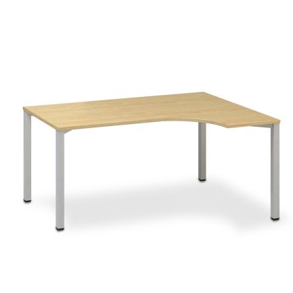 Ergonomický stůl ProOffice B 180 x 120 cm, pravý, divoká hruška