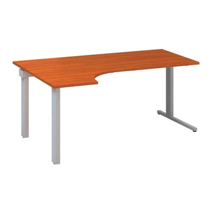 Ergonomický stůl ProOffice C 180 x 120 cm, levý, třešeň