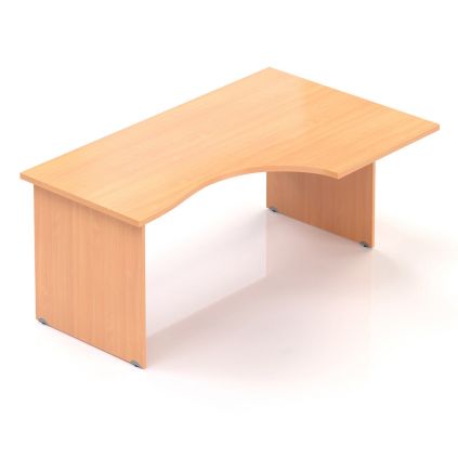 Ergonomický stůl Visio 160 x 100 cm, pravý, buk