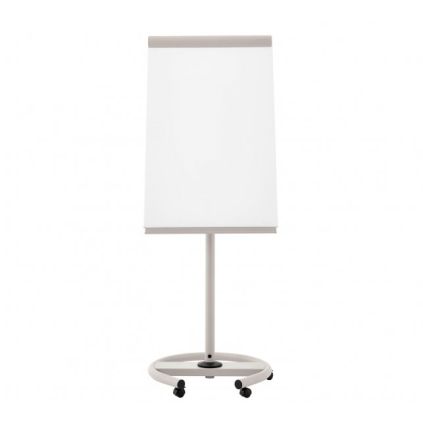 Flipchart Magnetoplan De Luxe 68 x 97 cm, mobilní, šedá / bílá