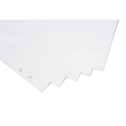 Flipchart papír Magnetoplan 5 x 20 listů v roli, bílá