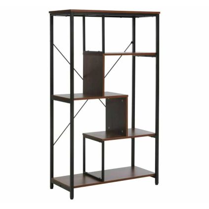 Regál Winder II, ořech / černá