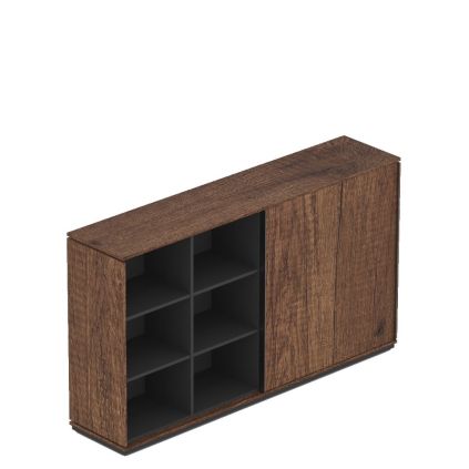 Nižší střední skříň Creator 202,2 cm, posuvné dveře, více variant