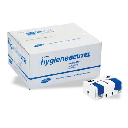 Hygienické sáčky 60 ks, bílá