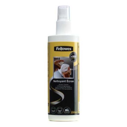 Sprej na čištění monitorů Fellowes 250 ml, čirá