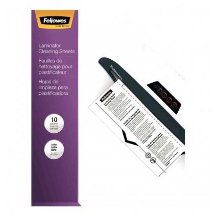 Čisticí listy pro laminátory Fellowes - 10 ks, bílá