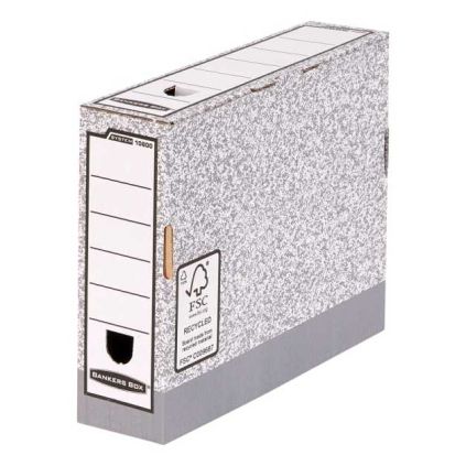Archivační box Fellowes Bankers Box 80 mm - 10 ks, šedá