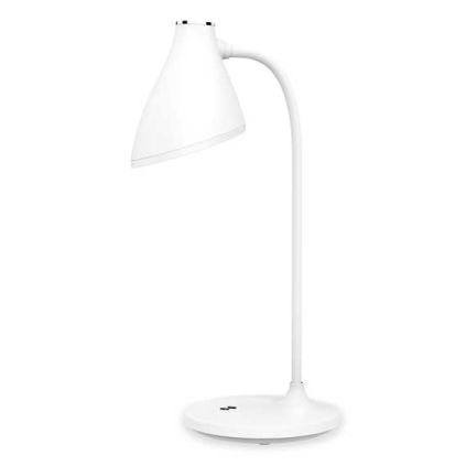 Stolní lampa Platinet 5 W, baterie, bílá
