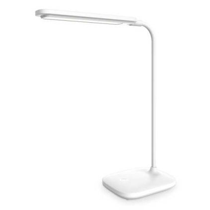 Stolní lampa Platinet 5 W, baterie + USB, bílá