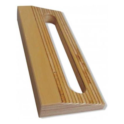 Dorazník papíru pro řezačky EBA-IDEAL 4300, 4305, 4315, 4350, 432, 435, 436, 4205, 4215, 4250, přírodní dřevo
