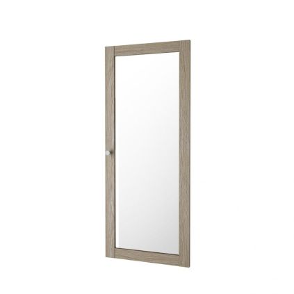 Dvířka ke skříni Bask 39 x 95,7 cm prosklená, dub sonoma / čirá